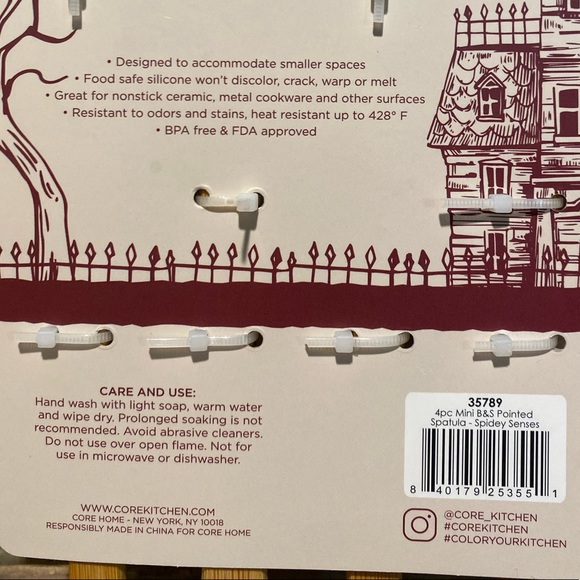 Spidey Senses Spatula Set Of 4, Spider Spatula, Bat Spatula, Halloween Spatulas - Picture 9 of 10